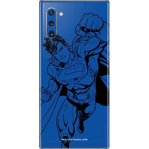 DC Comics Superman Comic Pop Galaxy Note 10 Skin